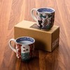 美浓烧日式古伊万马克杯两杯套装美浓烧古伊万五杯茶具 陶瓷杯子情侣个性手绘创意家用大容量350ml 商品缩略图10