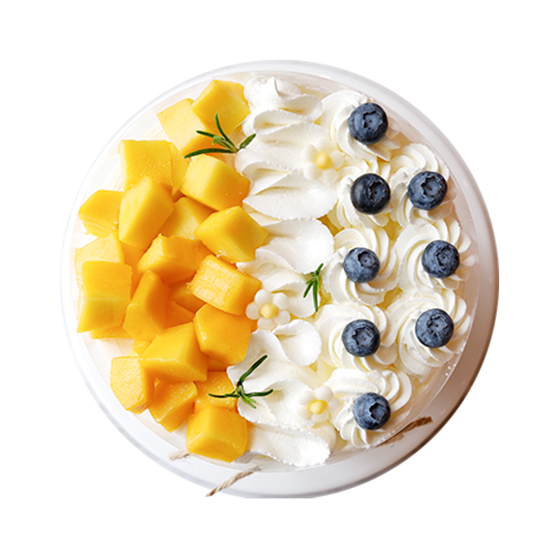 经典水果奶油蛋糕｜双拼口味