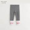 马克珍妮女童撞色字母弹力运动打底裤儿童裤子2024年春秋装241158 商品缩略图3