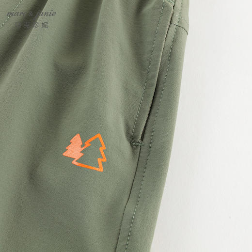 马克珍妮男女童山系户外百搭束脚裤 儿童休闲裤童装春秋款241523 商品图4