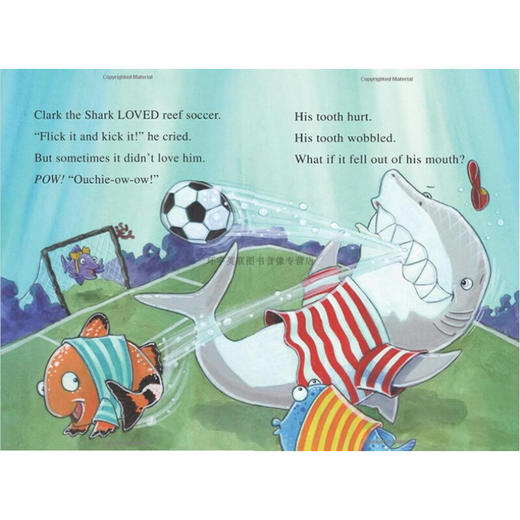 进口英文原版 Clark the Shark 鲨鱼克拉克7册合售 I Can Read系列 level 1阶段  蓝思值220L-330L 商品图2