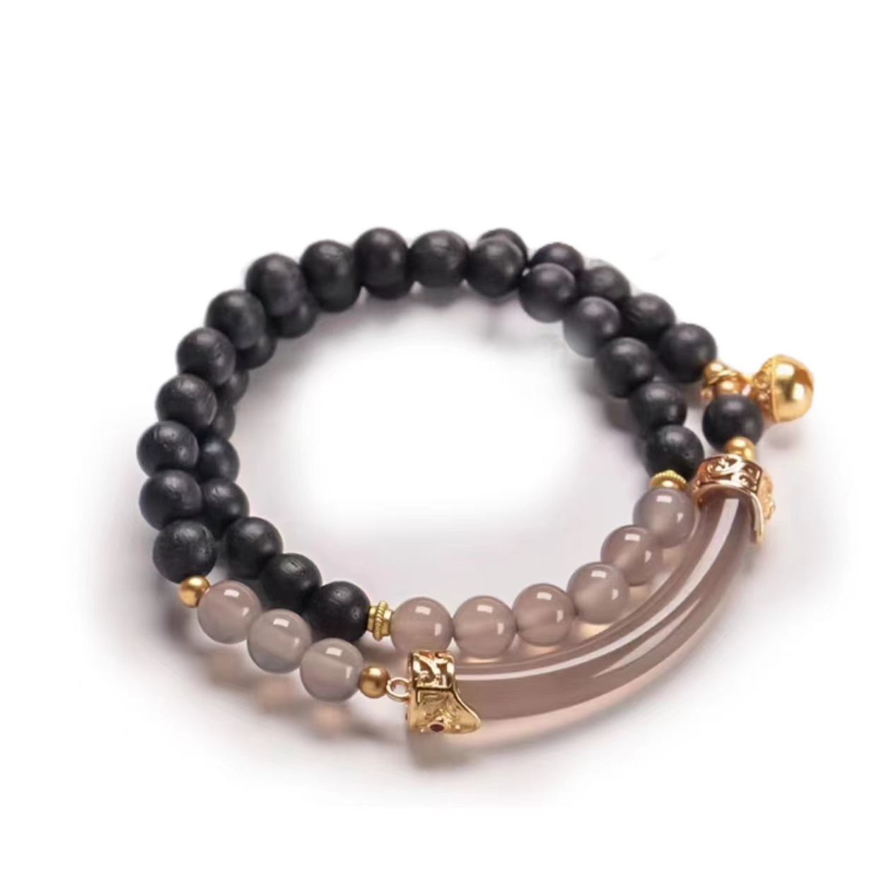 半城烟雨 新中式半镯手串