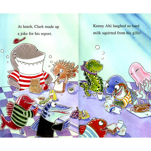 进口英文原版 Clark the Shark 鲨鱼克拉克7册合售 I Can Read系列 level 1阶段  蓝思值220L-330L 商品图3