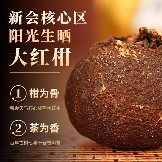 柑普茶 | 凤宁号 2023年 陈年古树 大红柑 +古树熟普 柑普茶  250g /袋 商品图1