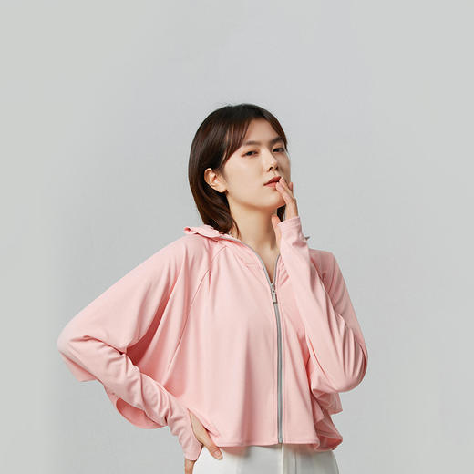 【多样屋专柜】多样屋夏季护颈防晒防紫外线透气防晒衣/轻烟灰 商品图6