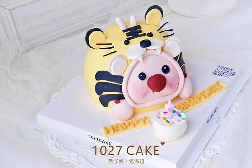 1027CAKE | 立体loopy 小老虎 周岁蛋糕 露比 商品图2