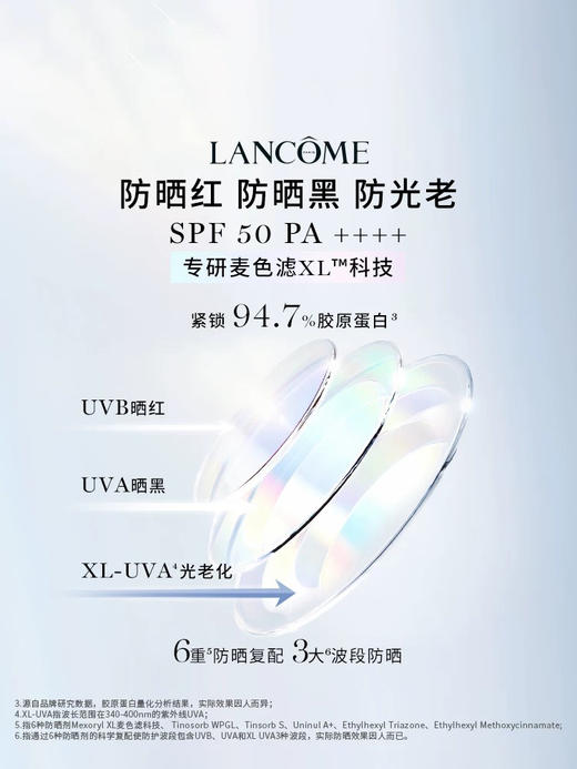 兰蔻 轻透水漾防晒乳SPF50防晒50ml 商品图3