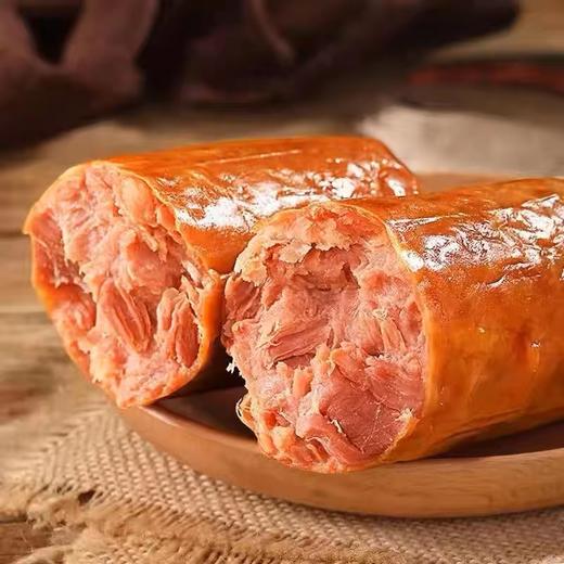 青岛老火腿 优级腱子肉 果木烤制 300g*5根 商品图3