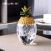 【样品特惠4.5折，仅1个无原包装，无货退款】罗比罗丹创意菠萝储物罐摆件珐琅彩工艺礼品可做首饰盒收纳小果罐（幸福甜蜜） 商品缩略图0