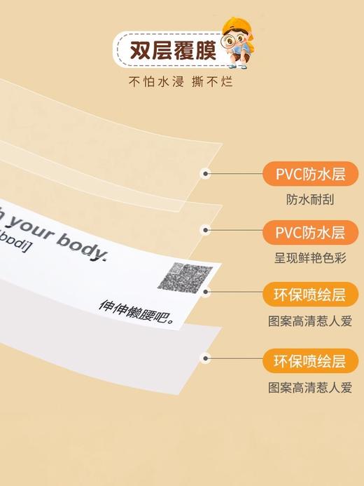 开学季福利！【一张一码 防水】360贴家庭情景英语贴纸口语便利贴日常学生用儿童幼儿早教启蒙英文单词贴有粘性 商品图2