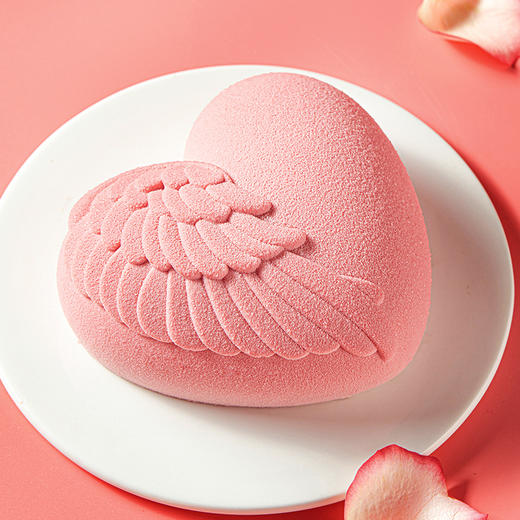 倾心 玫瑰荔枝慕斯蛋糕 商品图0