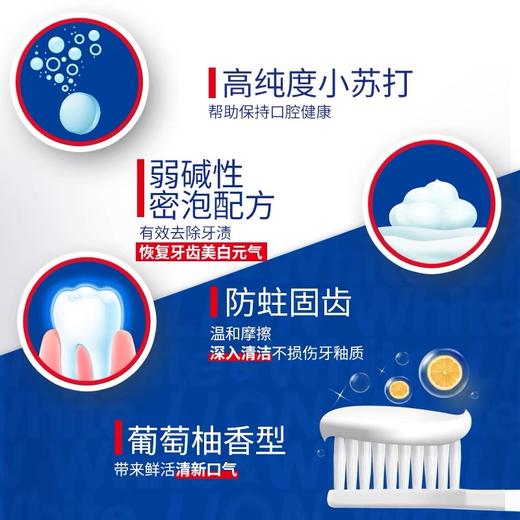 狮王葡萄柚小苏打牙膏120g 商品图2