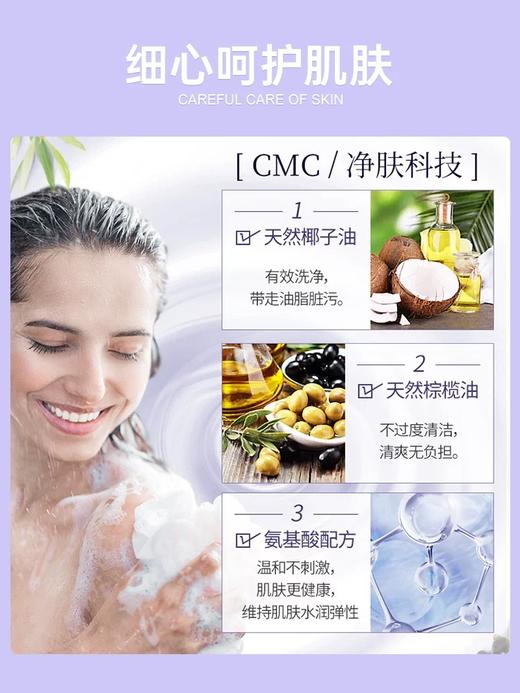 NICE澎澎沐浴露女香体持久留香香水沐浴液祛痘后背除螨 商品图3