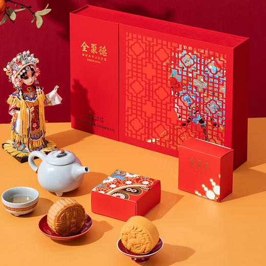 2025款 全聚德国粹佳韵礼盒月饼2025 商品图0