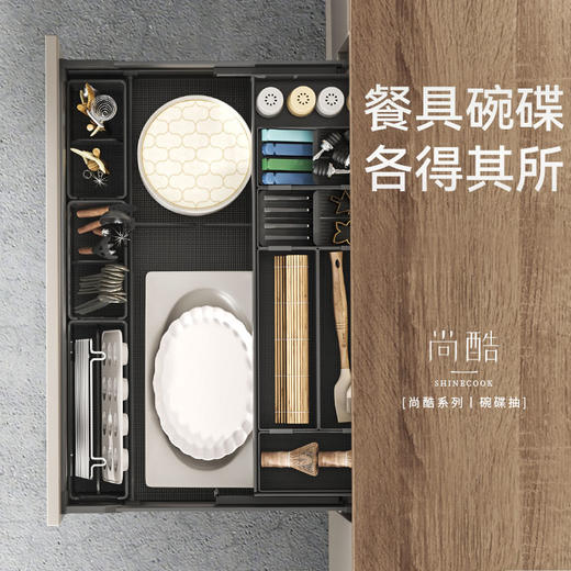 尚酷【碗碟抽】- 连门式 商品图4