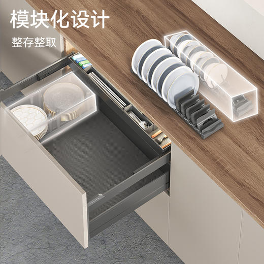 尚酷【碗碟锅具组合抽】- 连门式 商品图4