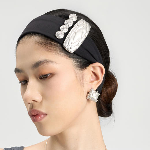 [福利价]lost in echo2024秋季新款小众高级银色侧边碎发夹子发夹发卡女 商品图1