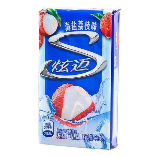 炫迈无糖口香糖海盐荔枝味 50.4g/瓶 商品图1