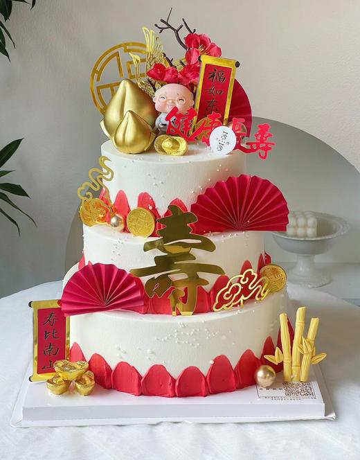 多层寿蛋糕（下单24小时预订） 商品图1