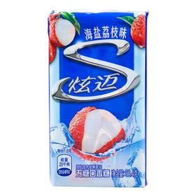 炫迈无糖口香糖海盐荔枝味 50.4g/瓶