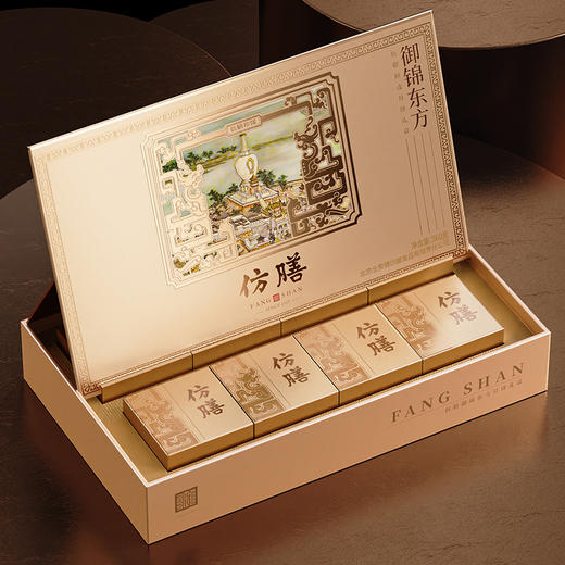 2025款 仿膳月饼礼盒 御锦东方月饼礼盒 560克 商品图2