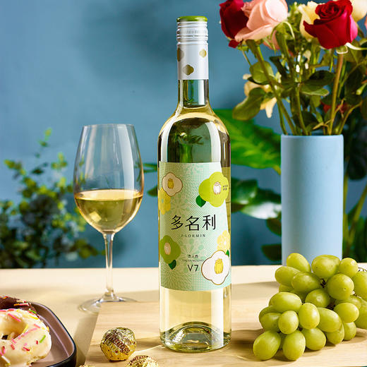 张裕多名利花香系列贵人香半干白葡萄酒750ml 商品图3