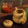 【缺件样品2.5折，仅1套，非质量不退换】玄雕窑-福禄套装紫砂壶全纯手工功夫茶具福禄套装1壶1海4杯 商品缩略图5