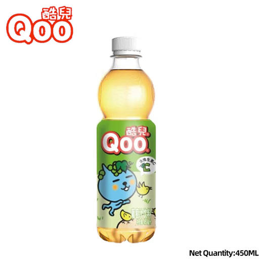 酷儿可口可乐美汁源葡萄汁饮料饮品450ml/瓶 商品图0