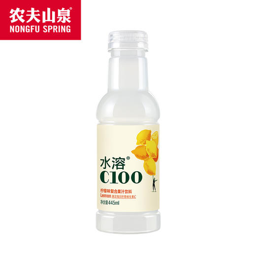 农夫山泉水溶C柠檬汁维生素风味饮料445ml 商品图0