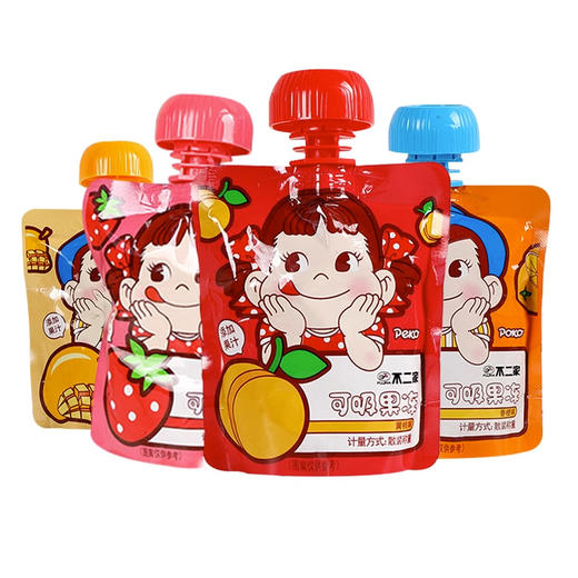 不二家吸吸果冻黄桃味78g/袋 商品图0