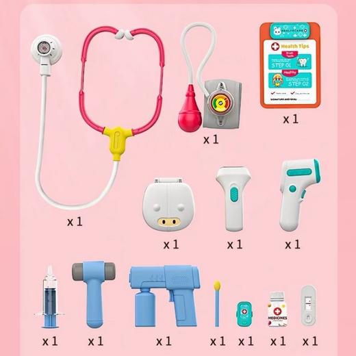小演员医生玩具箱护士打针牙科诊所宝宝角色扮演幼园儿童过家家礼物 商品图3