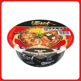 统一汤达人韩式辣牛肉汤面大碗面泡面127g 方便面
