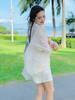 【百图lulu定制】【氧气天丝三件套】清凉天丝防晒 天丝+吊带+短裤三件套 商品缩略图4