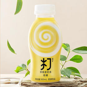 农夫山泉铁观音奶茶 低糖打奶茶 真牛乳0茶粉  300ml