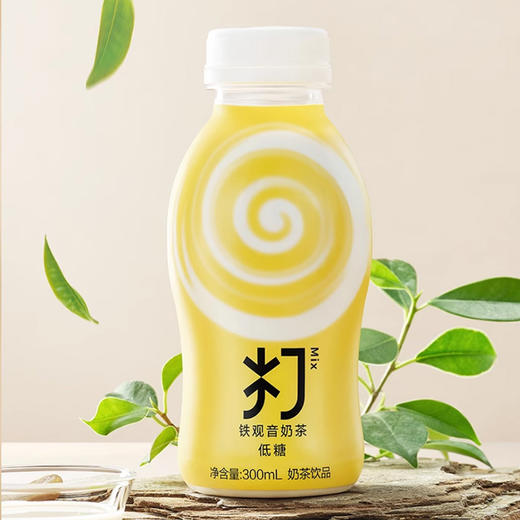 农夫山泉铁观音奶茶 低糖打奶茶 真牛乳0茶粉  300ml 商品图0
