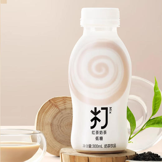 农夫山泉红茶奶茶 低糖打奶茶 真牛乳0茶粉  300ml 商品图0