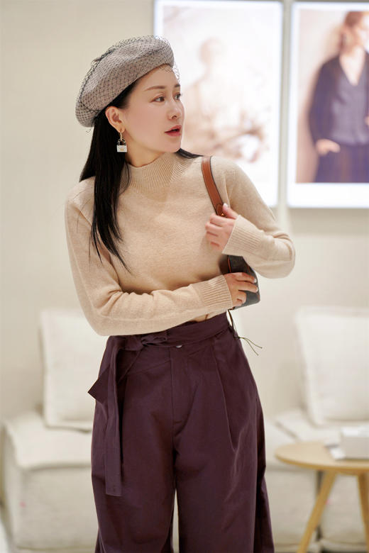 资料备份【彩虹毛衫2.0】 臣禾半高领针织衫JZ243090175 商品图2