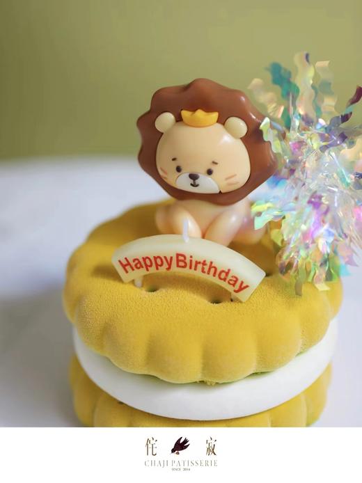 狮子座慕斯(很小）（狮子玩偶比较沉，收到尽快食用） 商品图2