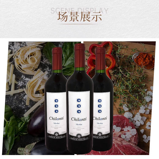 智利进口赤龙狄梅洛红葡萄酒750ml 商品图4