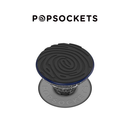 【自然图鉴】印迹·黑 POPGRIP泡泡骚 Popout异形系列 黑色 纹理 商品图0