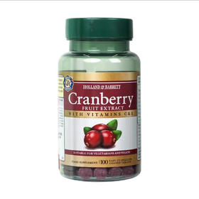 HollandBarrett荷柏瑞浓缩蔓越莓营养片 效期26.3月