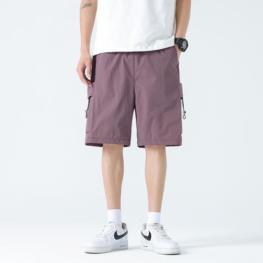 山系潮搭【情侣款机能工装短裤】 冰丝面料 超薄透气 宽松休闲 时尚百搭 舒适有型！ 商品图13