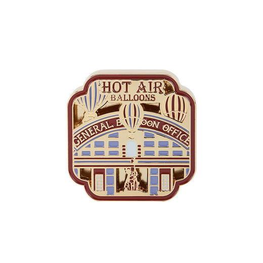 大英博物馆 欧洲文化艺术系列 热气球 旅行香薰 金属 冰箱贴 商品图4