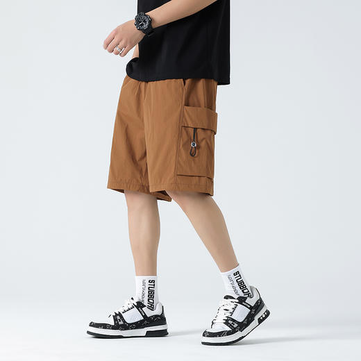 山系潮搭【情侣款机能工装短裤】 冰丝面料 超薄透气 宽松休闲 时尚百搭 舒适有型！ 商品图8