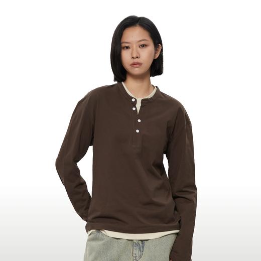 WassupHouse亨利领假两件长袖 商品图2