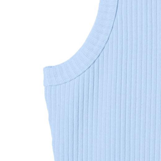 T1456时尚夏季新款针织条纹设计男士背心潮流百搭运动无袖宽松休闲上衣 商品图4