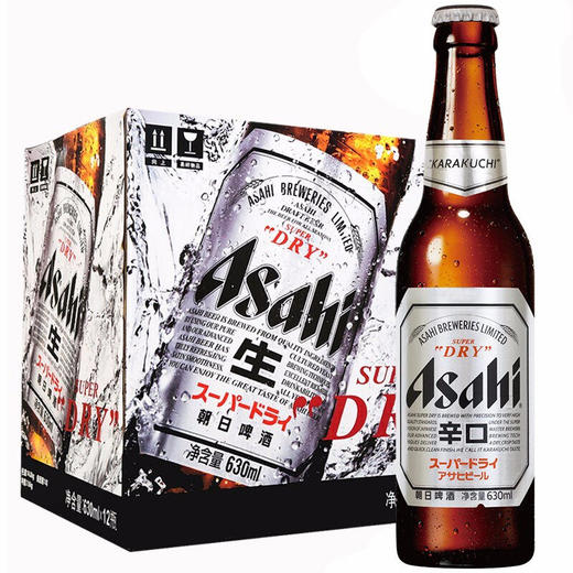 Asahi/朝日啤酒超爽系列630mlx6瓶 生啤酒鲜啤酒 新老包装随机发 商品图1