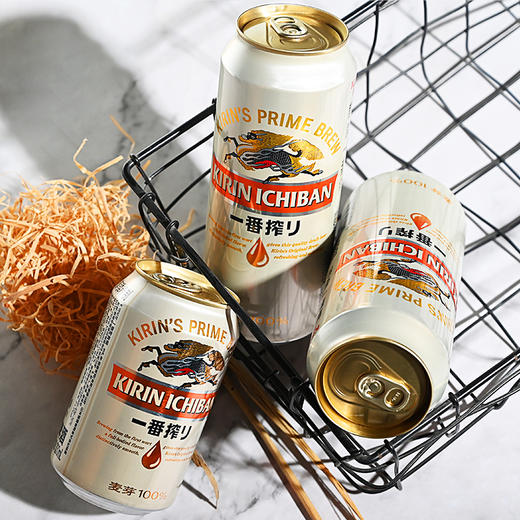 【Kirin】麒麟一番榨拉格啤酒整箱500ml*24罐装清爽小麦黄啤酒 商品图3