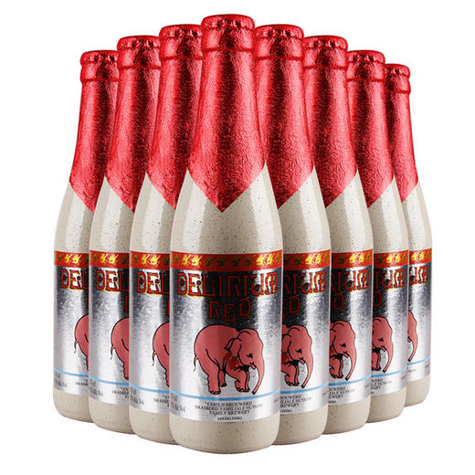 比利时粉象给劲樱桃粉象啤酒DELIRIUM red 粉红小象 330ml*24瓶 商品图1