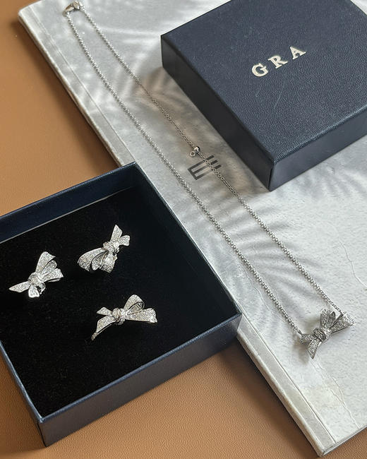 7折 无 GRA家 新款蝴蝶结飘带饰品 3色 CU1223 商品图4